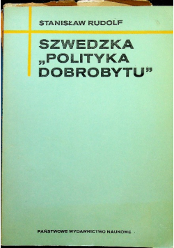 Szwedzka polityka dobrobytu