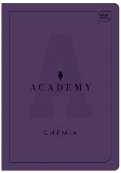 Zeszyt A5/60K kratka Chemia Academy (10szt)