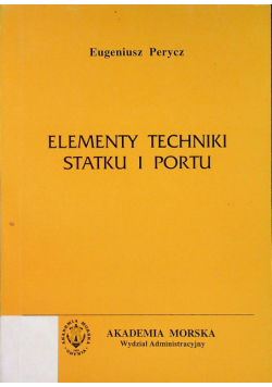 Elementy techniki statku i portu