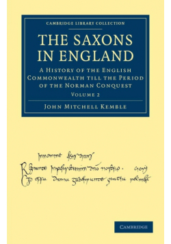The Saxons in England - Volume 2