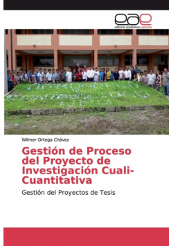 Gestión de Proceso del Proyecto de Investigación Cuali-Cuantitativa