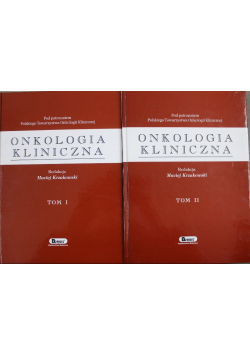 Onkologia kliniczna tom 1 i 2