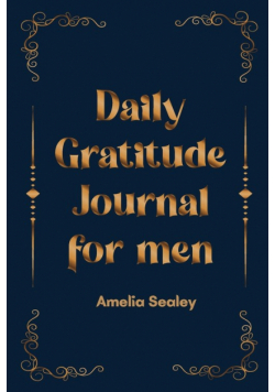 Daily Gratitude Book for Men