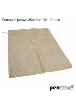 Woreczek jutowy eco 30x42cm