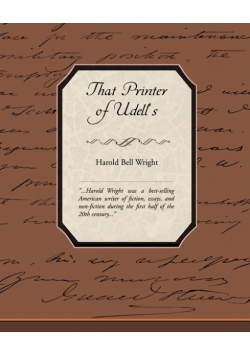That Printer of Udell's