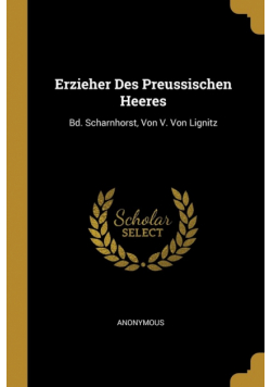 Erzieher Des Preussischen Heeres