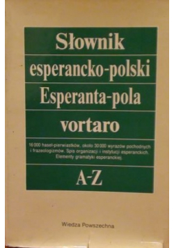 Słownik esperancko - polski