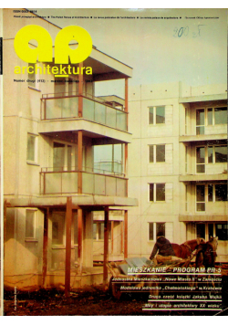 Architektura nr 2 (412) Mieszkanie program PR 5