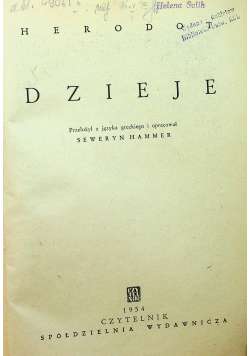 Herodot  Dzieje