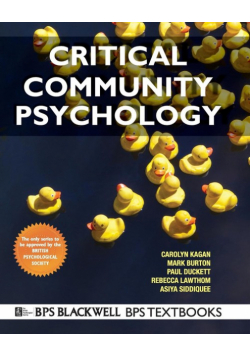 Critical Community Psychology