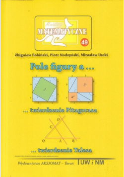 Miniatury matematyczne 49 Pole figury