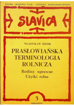 Prasłowiańska terminologia rolnicza