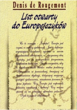 List do Europejczyków