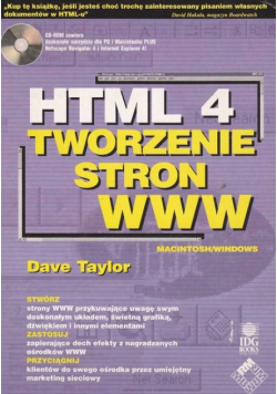 HTML 4 tworzenie stron www