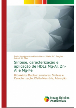 Síntese, caracterização e aplicação de HDLs Mg-Al, Zn-Al e Mg-Fe
