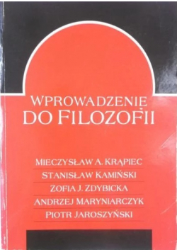Wprowadzenie do filozofii