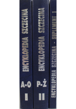 Encyklopedia Szczecina 3 tomy