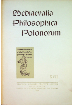 Mediaevalia philospohica polonorum XVII