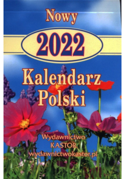 Kalendarz 2022 KL 05 Nowy Kalendarz Polski zdzierak