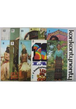 Kontynenty 11 tomów