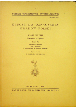 Klucze do oznaczania owadów Polski Część XXVIII Zeszyt 9 a