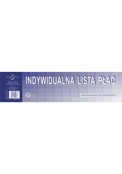 Indywidualna lista płac P-5h