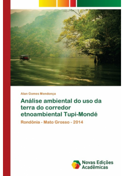 Análise ambiental do uso da terra do corredor etnoambiental Tupi-Mondé