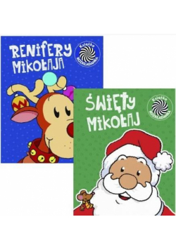 Pakiet: Ruchome obrazki 1 Św. Mikołaj/Renifer