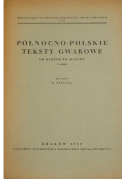 Północno-polskie teksty gwarowe