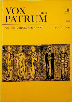 Vox Patrum numer 18 Rok X