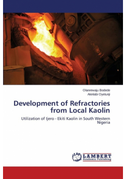Development of Refractories from Local Kaolin