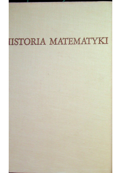 Historia matematyki