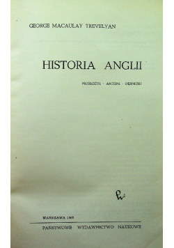Historia Anglii