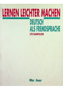 Lernen leichter machen Deutsch als fremdsprache -