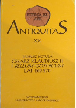 Antiquitas XX Cesarz Klaudusz II i bellum gothicum lat 269-270