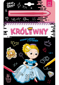 Królewny. Zdrapywanka z rysikiem