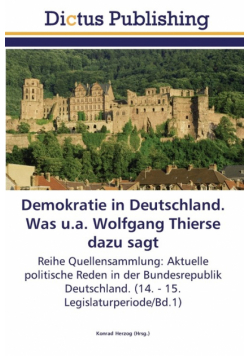 Demokratie in Deutschland. Was u.a. Wolfgang Thierse dazu sagt