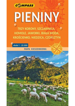 Mapa kieszonkowa - Pieniny 1:20 000