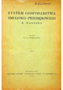 System gospodarstwa smugowo przerębowego 1931