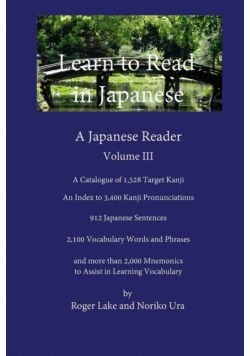Learn to Read in Japanese, Volume III