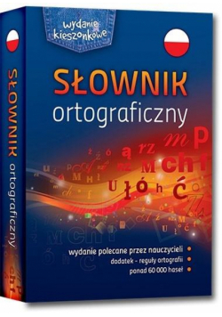 Słownik ortograficzny kieszonkowy twarda GREG