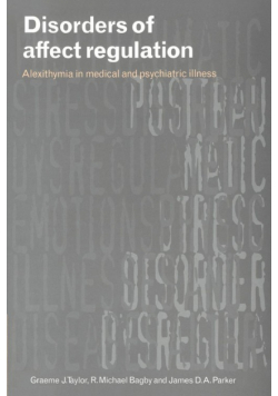 Disorders of Affect Regulation