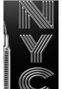 Iconic Chrysler Building New York City Drawing Writing creative blank journal