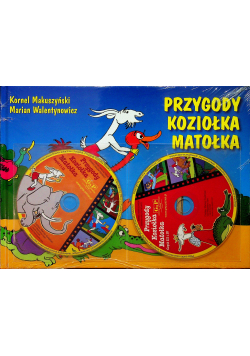 Przygody Koziołka Matołka i 2 płyty DVD NOWA