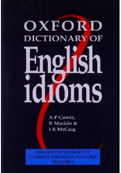 Oxford Dictionary English Idioms