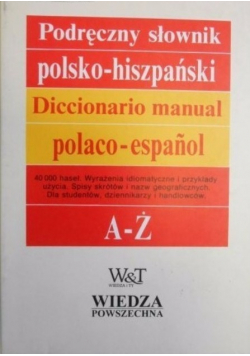Podręczny słownik Polsko  Hiszpański A  Ż