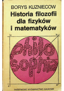 Historia filozofii dla fizyków i matematyków