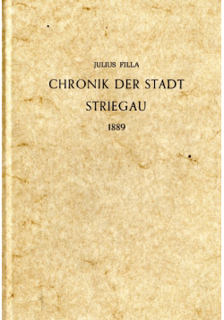 Chronik der stadt striegau