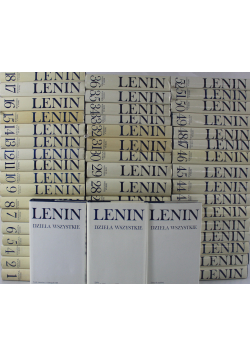 Lenin Dzieła wszystkie 52 tomy