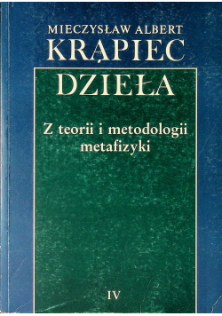 Z teorii i metodologii metafizyki